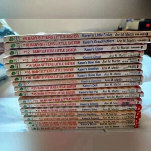 Lot of Babysitter's Club Little Sister Books by Ann. M. Martin